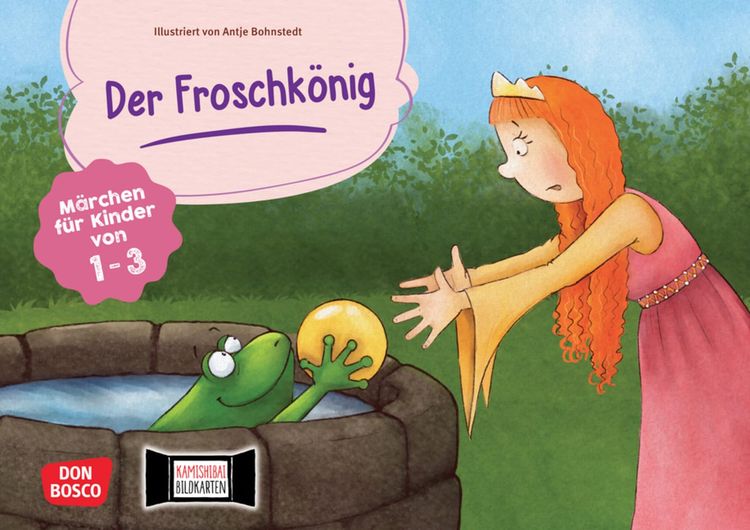 Produktbild: Der Froschkönig. Kamishibai Bildkartenset