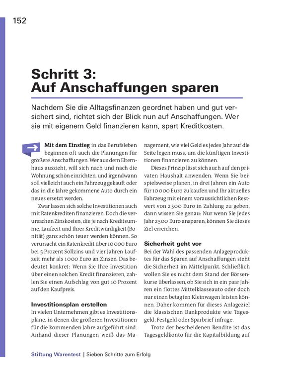 Produktbild: Finanzplaner Berufseinsteiger