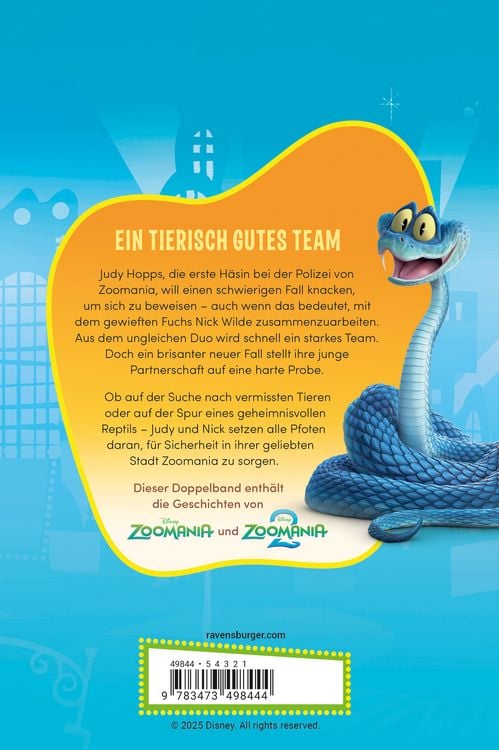Produktbild: Disney Zoomania - Die offiziellen Romane zu Zoomania und Zoomania 2