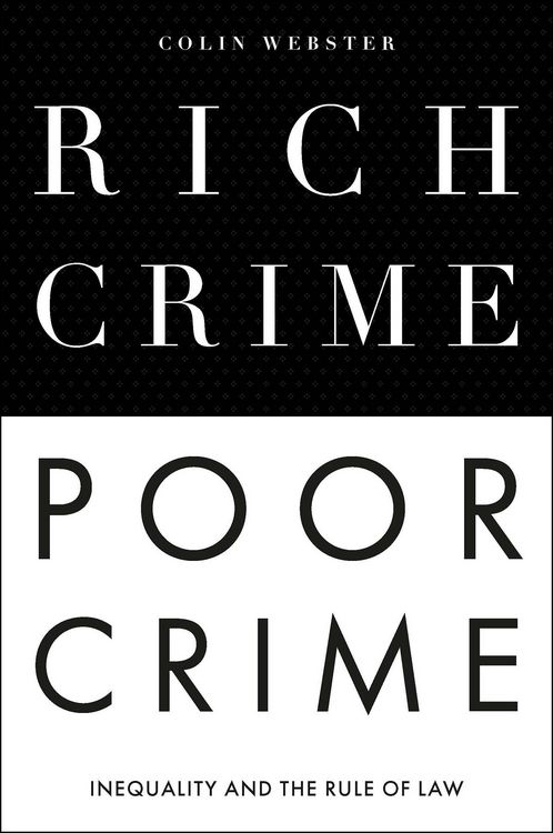 Produktbild: Rich Crime, Poor Crime