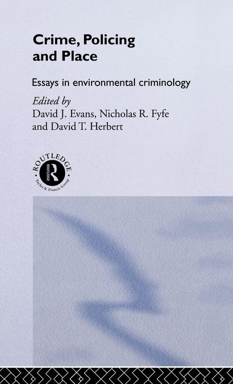Produktbild: Crime, Policing and Place