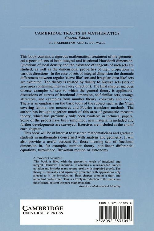 Produktbild: The Geometry of Fractal Sets