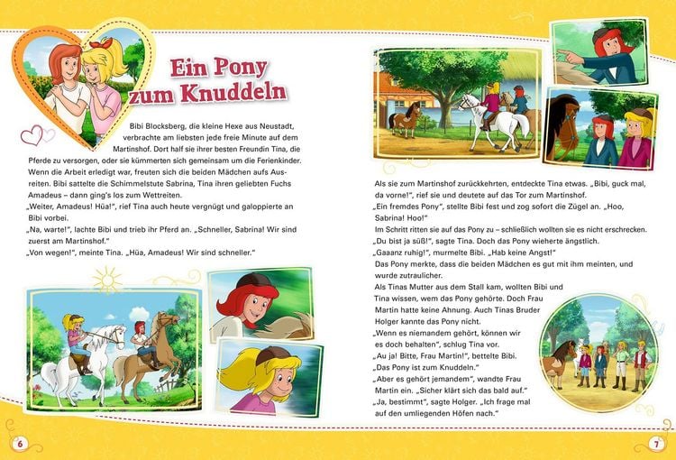 Produktbild: Bibi & Tina: Die sch&ouml;nsten Ponygeschichten