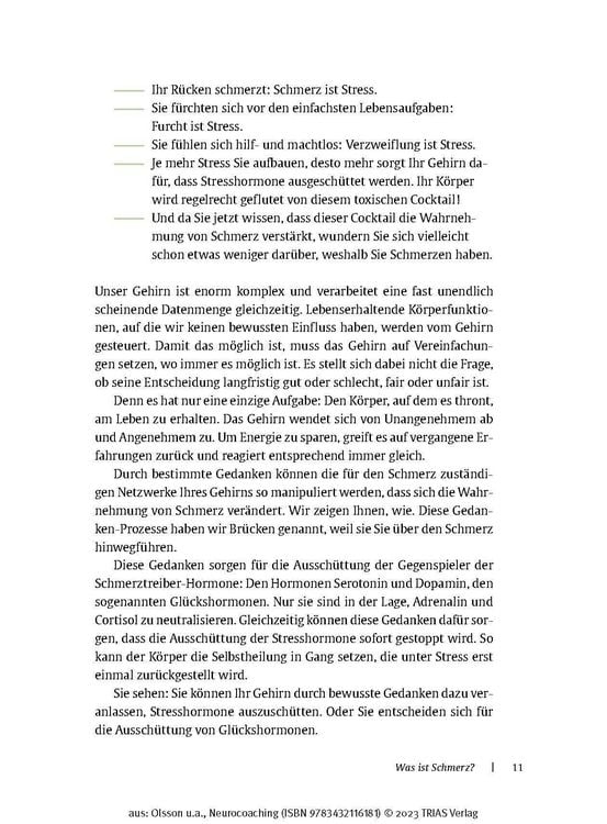 Produktbild: Neurocoaching - Wie der K&ouml;rper den Schmerz vergisst