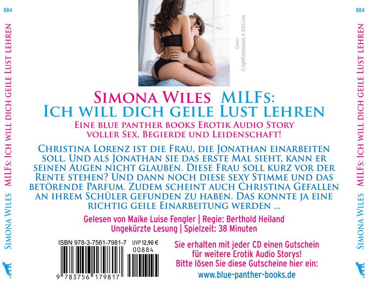 Produktbild: MILFs: Ich will dich geile Lust lehren | Erotik Audio Story | Erotisches Hörbuch Audio-CD