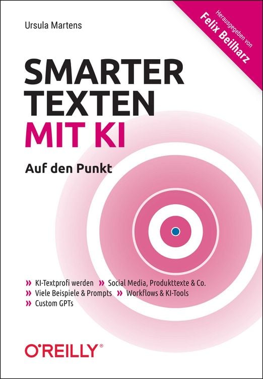 Produktbild: Smarter texten mit KI - Auf den Punkt