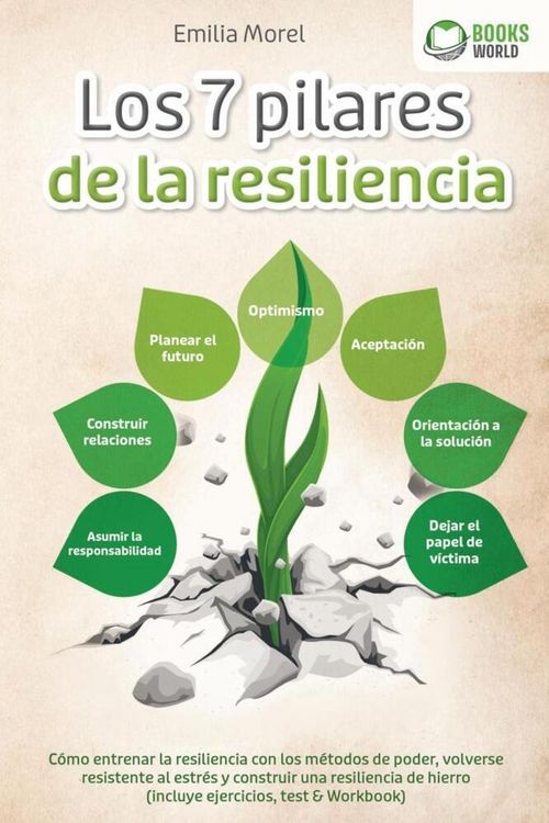 Produktbild: Los 7 pilares de la resiliencia: C&oacute;mo entrenar la resiliencia con los m&eacute;todos de poder, volverse resistente al estr&eacute;s y construir una resiliencia de h