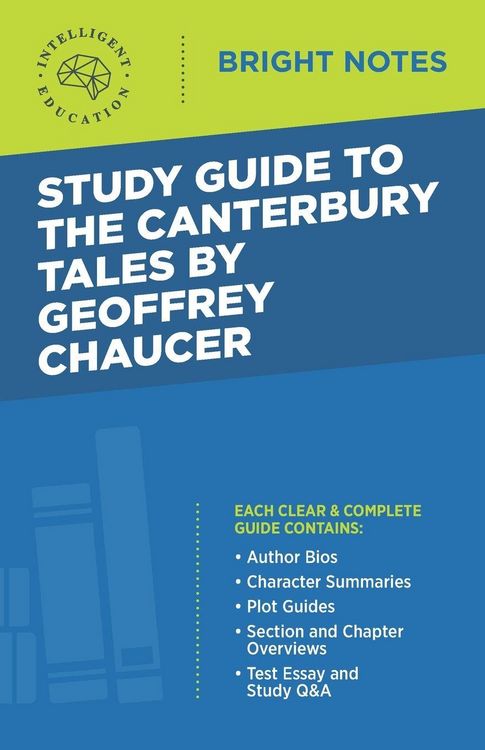 Produktbild: Study Guide to The Canterbury Tales by Geoffrey Chaucer