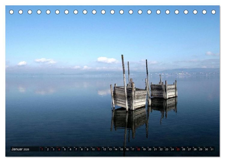 Produktbild: Zauberhafter Bodensee (Tischkalender 2026 DIN A5 quer), CALVENDO Monatskalender