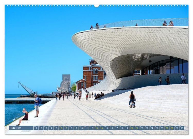 Produktbild: Lissabon eine faszinierende Stadt (Wandkalender 2026 DIN A2 quer), CALVENDO Monatskalender