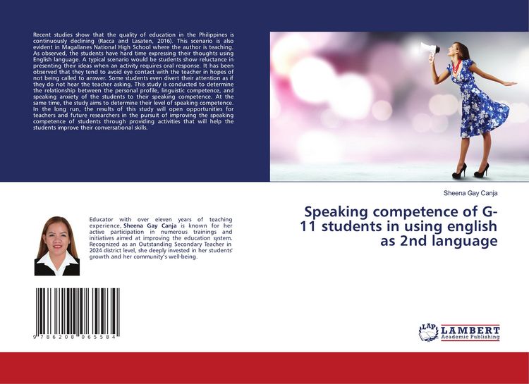Produktbild: Speaking competence of G-11 students in using english as 2nd language
