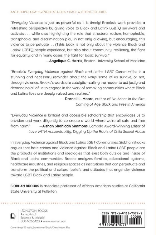 Produktbild: Everyday Violence against Black and Latinx LGBT Communities