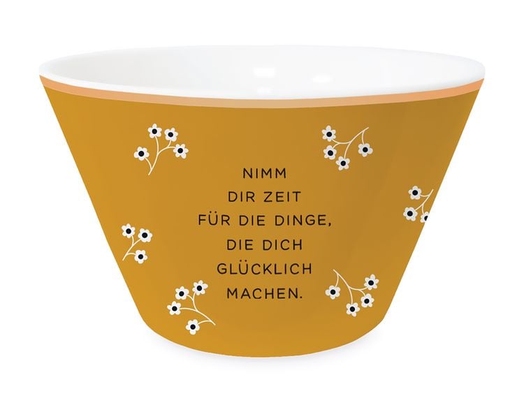 Produktbild: M&uuml;slischale Schreibkram M&uuml;slischale Nimm dir Zeit