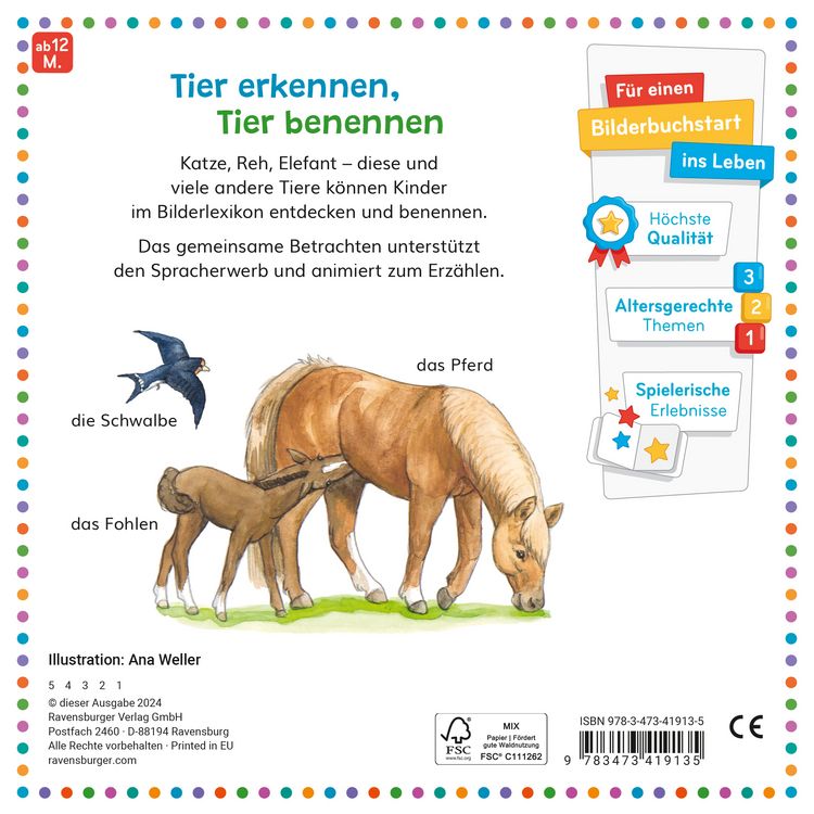 Produktbild: Mein allererstes Tierlexikon