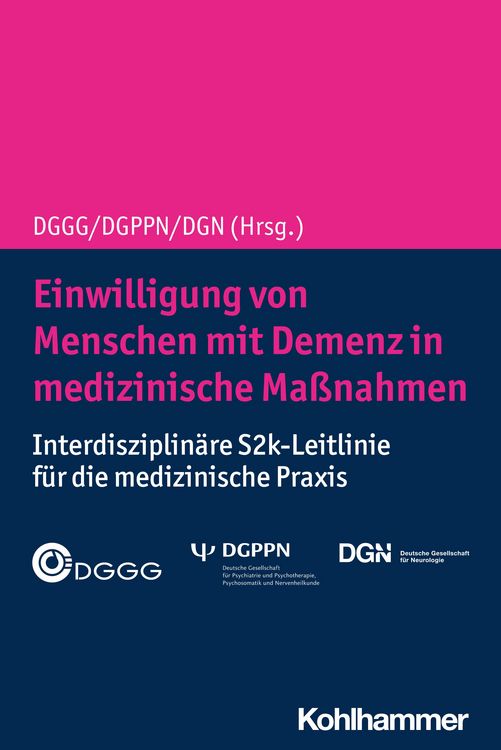 Produktbild: Einwilligung von Menschen mit Demenz in medizinische Ma&szlig;nahmen