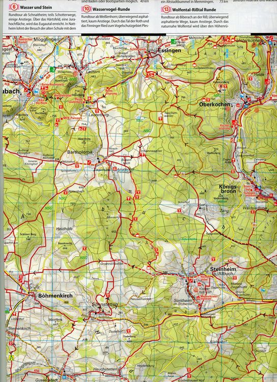 Produktbild: ADFC-Regionalkarte Ulm und Umgebung, 1:75.000, mit Tagestourenvorschlägen, reiß- und wetterfest, E-Bike-geeignet, GPS-Tracks-Download
