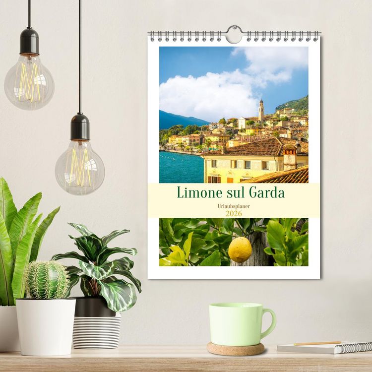 Produktbild: Limone sul Garda - Urlaubsplaner (Wandkalender 2026 DIN A4 hoch), CALVENDO Monatskalender