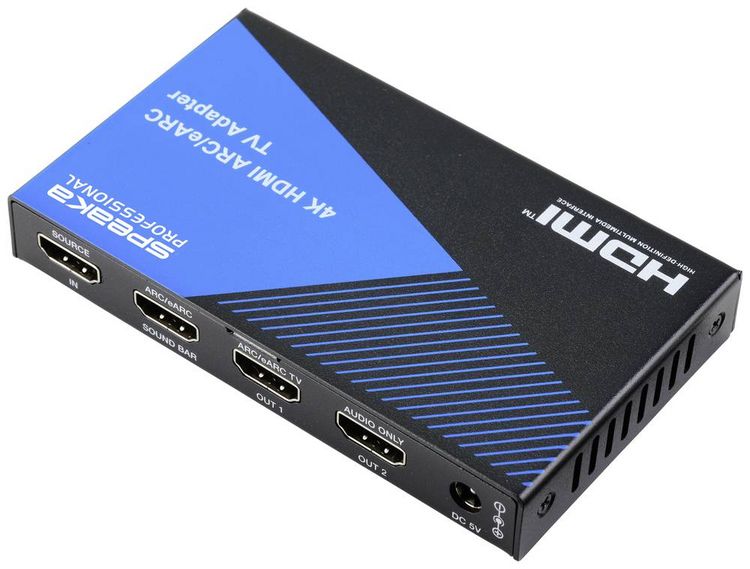 Produktbild: SpeaKa Professional AV Konverter SP-HDA-500 [HDMI - HDMI] 3840 x 2160 Pixel