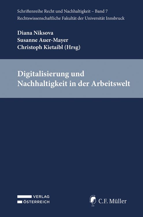 Produktbild: Digitalisierung und Nachhaltigkeit in der Arbeitswelt