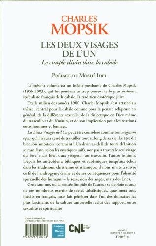 Produktbild: Les deux visages de l'Un : le couple divin dans la cabale