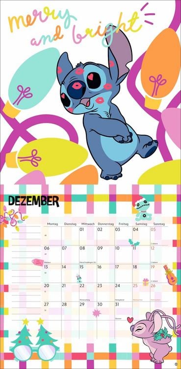 Produktbild: Stitch Broschurkalender 2027