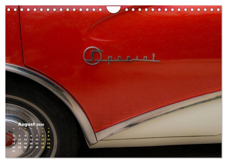 Produktbild: Classic Autos (Wandkalender 2026 DIN A4 quer), CALVENDO Monatskalender
