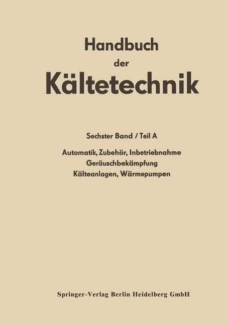 Produktbild: Automatik &middot; Zubeh&ouml;r &middot; Inbetriebnahme Ger&auml;uschbek&auml;mpfung K&auml;lteanlagen &middot; W&auml;rmepumpen