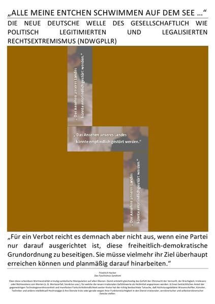 Produktbild: Der Gnadenlose Glaube / &bdquo;alle Meine Entchen Schwimmen Auf dem See &hellip;&ldquo;: die Neue Deutsche Welle des Rechtsextrmismus