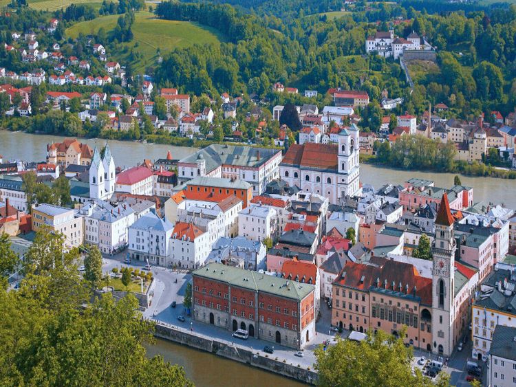 Produktbild: CALVENDO Puzzle Dreifl&uuml;ssestadt Passau | 1000 Teile Lege-Gr&ouml;&szlig;e 64x48cm Foto-Puzzle f&uuml;r gl&uuml;ckliche Stunden