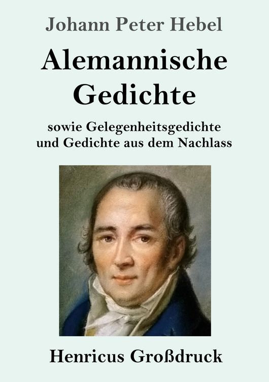 Produktbild: Alemannische Gedichte (Gro&szlig;druck)