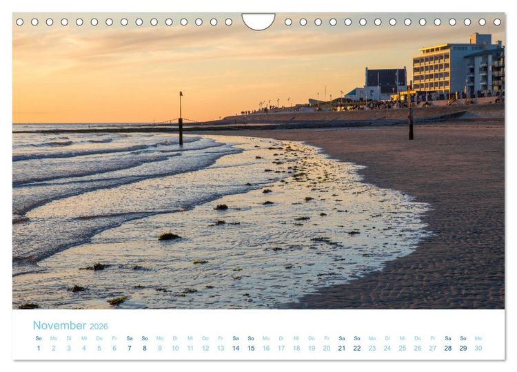 Produktbild: Sommer auf Norderney (Wandkalender 2026 DIN A4 quer), CALVENDO Monatskalender