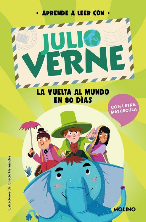 Produktbild: Phonics in Spanish-Aprende a Leer Con Verne: La Vuelta Al Mundo En 80 D&iacute;as / Phonics in Spanish-Around the World in 80 Days
