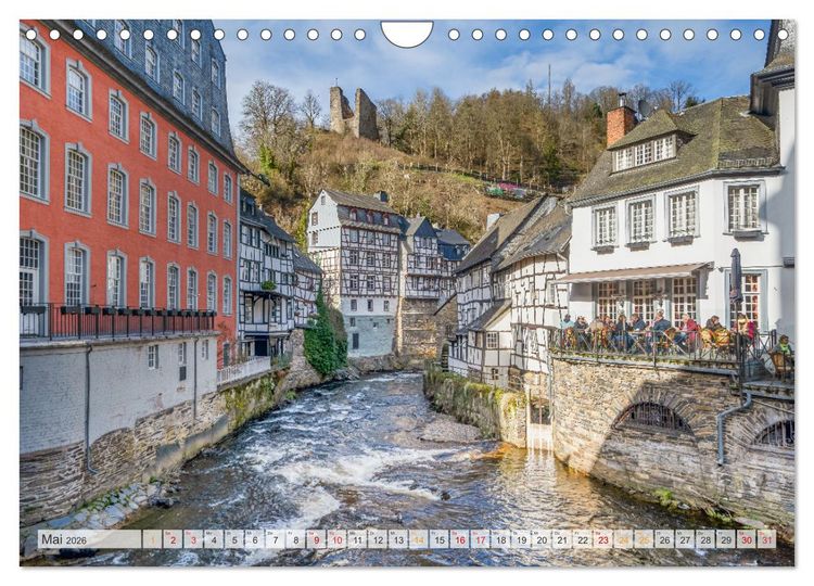 Produktbild: Monschau Impressionen (Wandkalender 2026 DIN A4 quer), CALVENDO Monatskalender