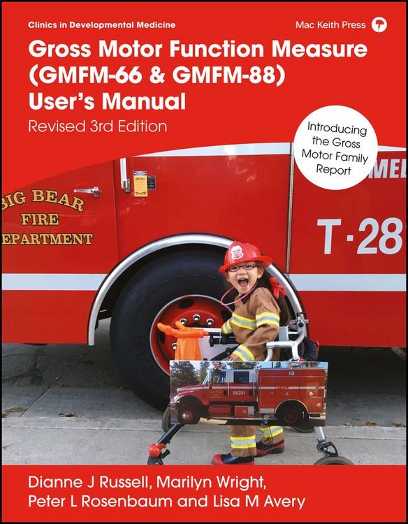 Produktbild: Gross Motor Function Measure (GMFM-66 & GMFM-88) User's Manual