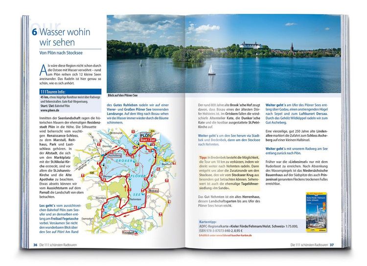 Produktbild: BVA Die 111 sch&ouml;nsten Radtouren in Deutschland