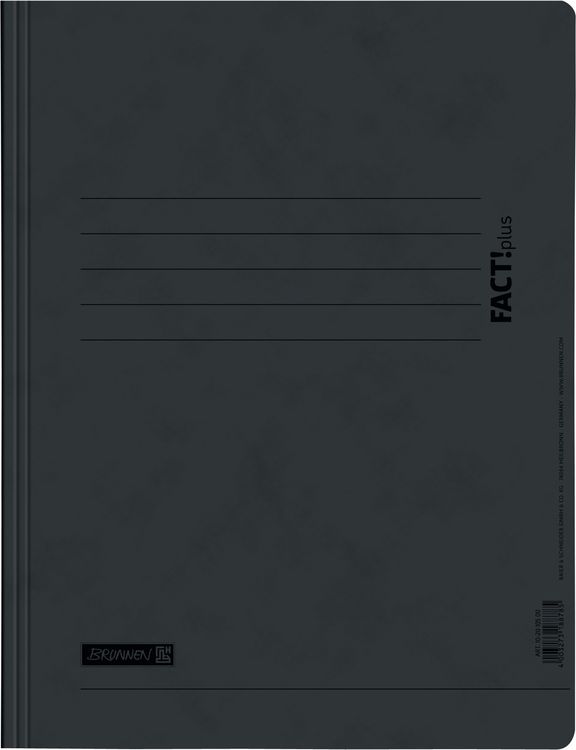 Produktbild: Brunnen Spiralhefter FACT!plus schwarz