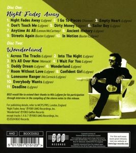 Produktbild: Night Fades Away/Wonderland
