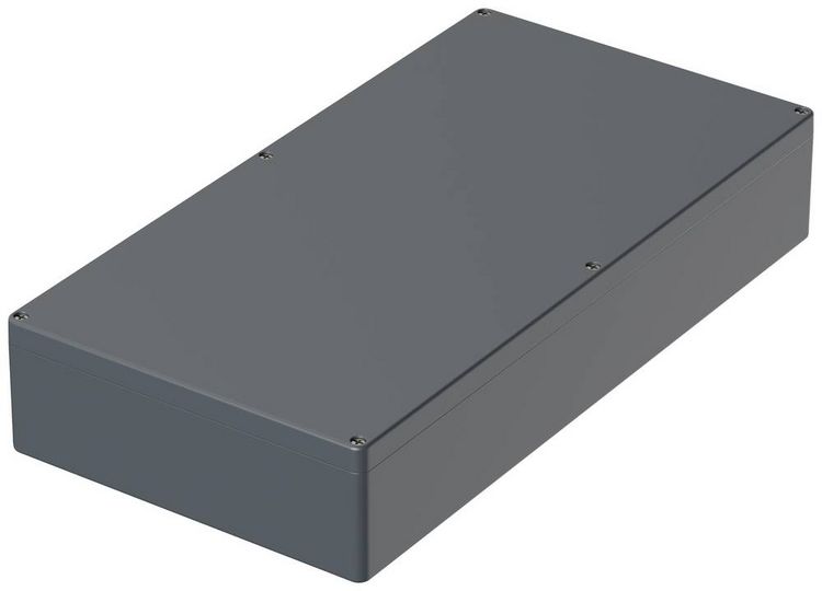 Produktbild: Bopla EUROMAS A 196 01196000 Industrie-Geh&auml;use 600 x 310 x 111 Aluminium Silber-Grau (RAL 7001) 1 St.
