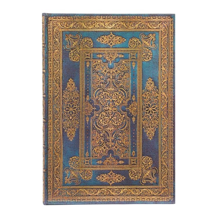 Produktbild: Hardcover Notizbuch Blue Luxe, Midi, LIN