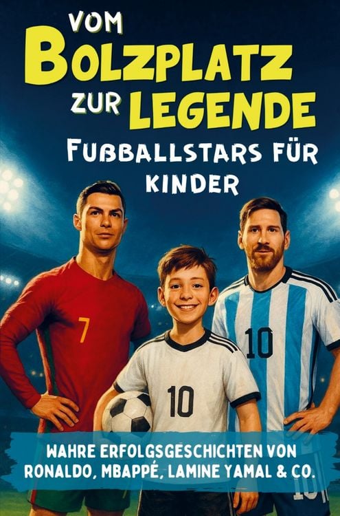 Produktbild: Vom Bolzplatz zur Legende - Fu&szlig;ballstars f&uuml;r Kinder