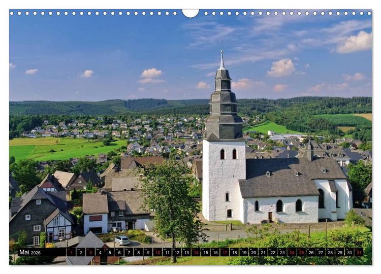 Produktbild: Unterwegs in Deutschland (Wandkalender 2026 DIN A3 quer), CALVENDO Monatskalender