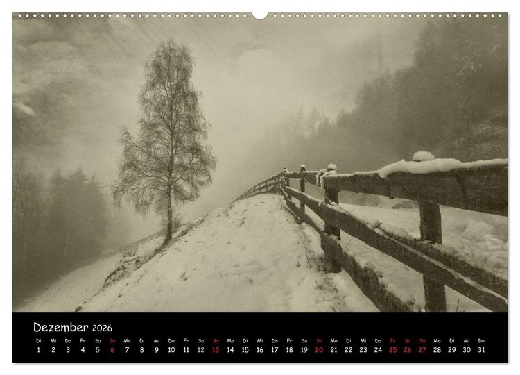 Produktbild: Bei uns im L&auml;ndle - Vorarlberg 2026 (hochwertiger Premium Wandkalender 2026 DIN A2 quer), Kunstdruck in Hochglanz