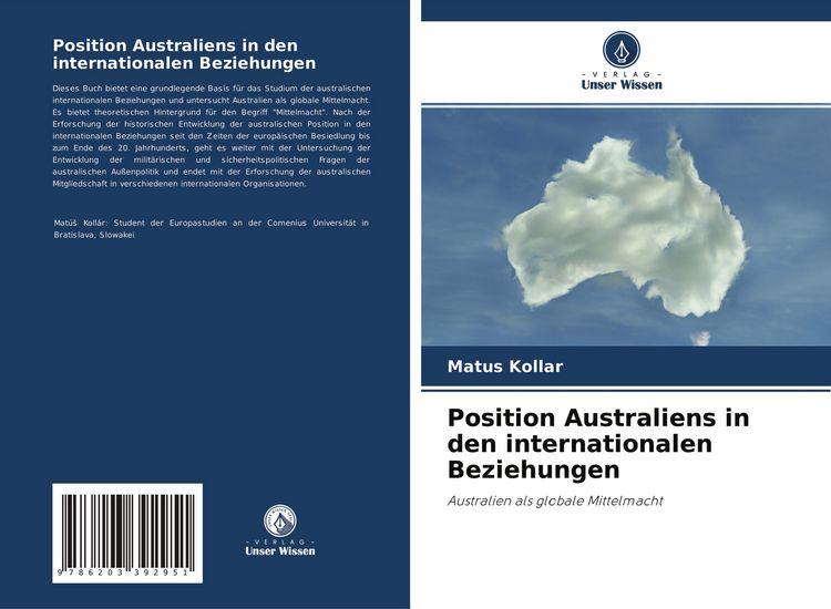 Produktbild: Position Australiens in den internationalen Beziehungen