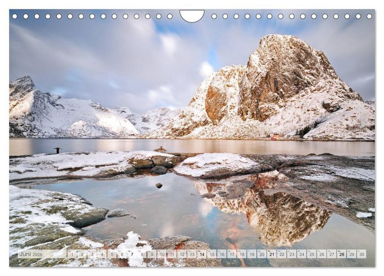 Produktbild: Traumziel Lofoten (Wandkalender 2026 DIN A4 quer), CALVENDO Monatskalender