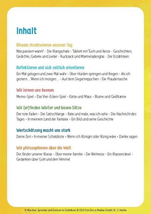 Produktbild: Sprechen und Zuh&ouml;ren im Erz&auml;hlkreis. 30 Bildkarten mit Erz&auml;hlspielen f&uuml;r die Grundschule