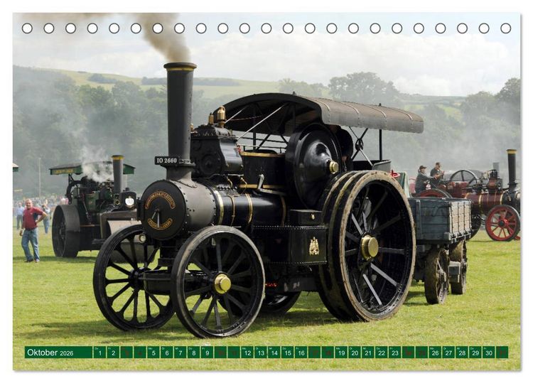 Produktbild: Irish Steam - 50. Dampftreffen in Stradbally (Tischkalender 2026 DIN A5 quer), CALVENDO Monatskalender