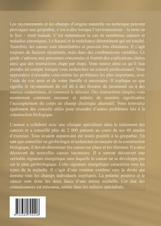 Produktbild: Les cl&eacute;s ignor&eacute;es du cancer : Rayonnement et g&eacute;opathie