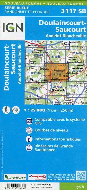 Produktbild: Doulaincourt Saucout Andelot Blancheville