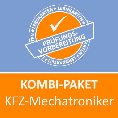 Produktbild: Lernkarten Kombi-Paket Kraftfahrzeugmechatroniker