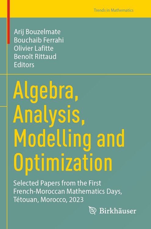Produktbild: Algebra, Analysis, Modelling and Optimization